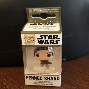 Funko POP Keychain Star Wars: Book of Boba Fett - Fennec Shand, Multicolor